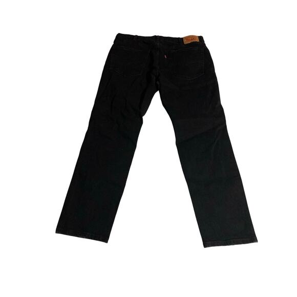 Levi's 531 Slim Straight Distressed Black Jeans, Men's - Picture 2 of 12